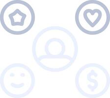 Line Different Color Design vector