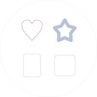 Shape Toy Creative Icon Design vector