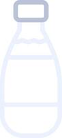 Milk Bottle Creative Icon Design vector