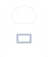 diseño de icono creativo robot vector