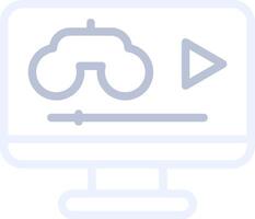Game Streaming Creative Icon Design vector