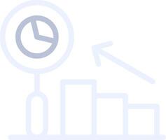Predictive Analytics Creative Icon Design vector