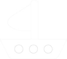 Boat Creative Icon Design vector