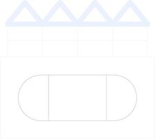 Line Different Color Design vector