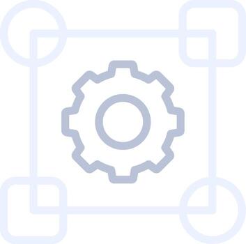 modelo sistema creativo icono diseño vector