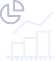 Statistical Analysis Creative Icon Design vector