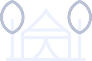Tent Creative Icon Design vector