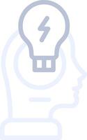 Creative Idea Creative Icon Design vector