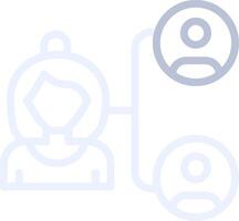 Manager Creative Icon Design vector