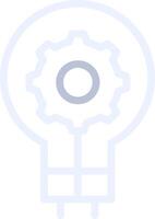 Idea Generation Creative Icon Design vector