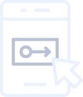Landing Page Creative Icon Design vector