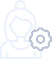 User Settings Creative Icon Design vector