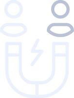Customer Retention Creative Icon Design vector