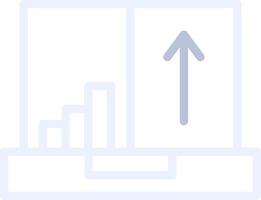 Clickstream Analysis Creative Icon Design vector
