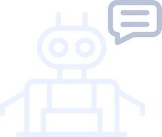 Chatbot Creative Icon Design vector