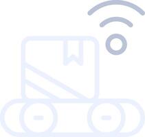 Smart Logistic Creative Icon Design vector