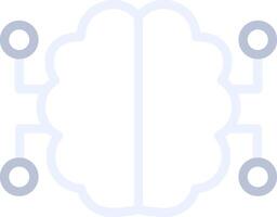 Neurons Circuit Creative Icon Design vector