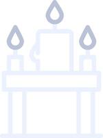 Candles Creative Icon Design vector