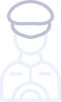 Captain Creative Icon Design vector
