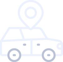 Car Location Creative Icon Design vector