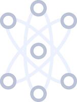 Atom Creative Icon Design vector