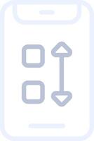Apps Sort Creative Icon Design vector