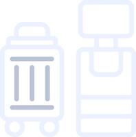 Self Check In Creative Icon Design vector