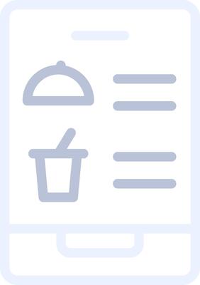 Digital Inflight Menu Creative Icon Design