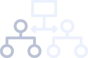 Labeled Hierarchy Creative Icon Design vector