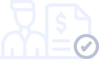 Dealer Invoice Creative Icon Design vector