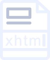 xhtml Creative Icon Design vector