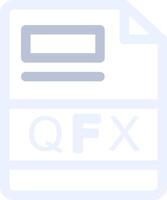 QFX Creative Icon Design vector