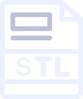 STL Creative Icon Design vector