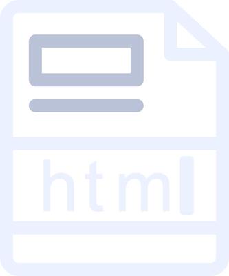 html Creative Icon Design