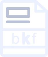 bkf Creative Icon Design vector