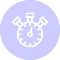 Stopwatch Creative Icon Design vector