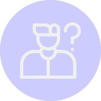 Question Creative Icon Design vector