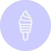 Ice Cream Creative Icon Design vector