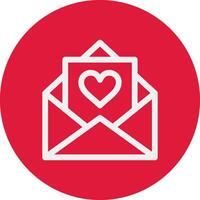 Love Letter Creative Icon Design vector