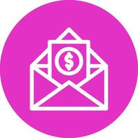 Envelope Creative Icon Design vector