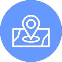 Street Map Creative Icon Design vector