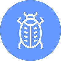 Bug Creative Icon Design vector