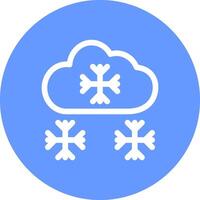 Snowy Creative Icon Design vector