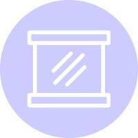 Mirror Creative Icon Design vector