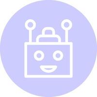 Chatbot Creative Icon Design vector
