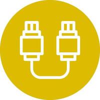 Usb Connection Creative Icon Design vector