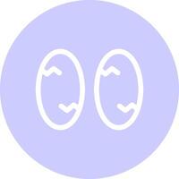Eggs Creative Icon Design vector