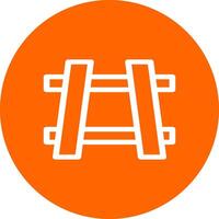 Railway Creative Icon Design vector