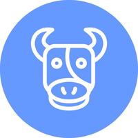 Cow Creative Icon Design vector