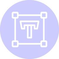 Font Editor Creative Icon Design vector